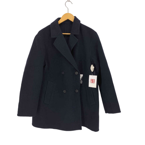 ユニクロ UNIQLO ダブルフェイスショートコート レディース JPN:L