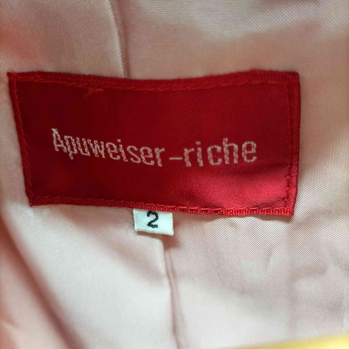 アプワイザーリッシェ Apuweiser riche レース切替トレンチコート レディース JPN:2
