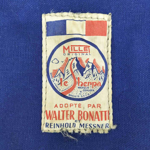 ミレー MILLET 70s フランス製 旧タグ WALTER BONATTI クライミングザック メンズ