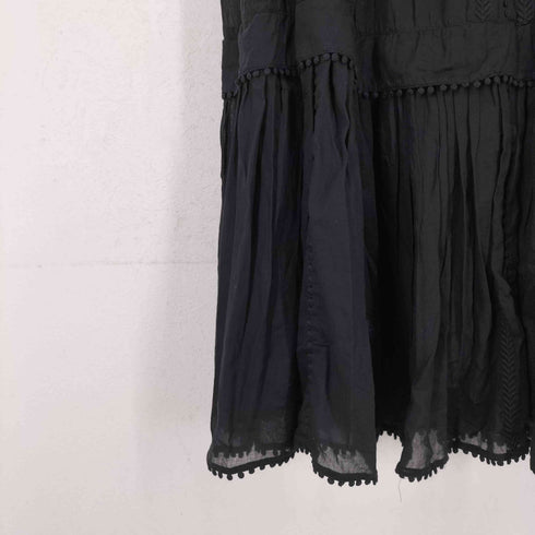 イザベルマランエトワール ISABEL MARANT ETOILE リーフデザインマキシシャツワンピース レディース JPN:36