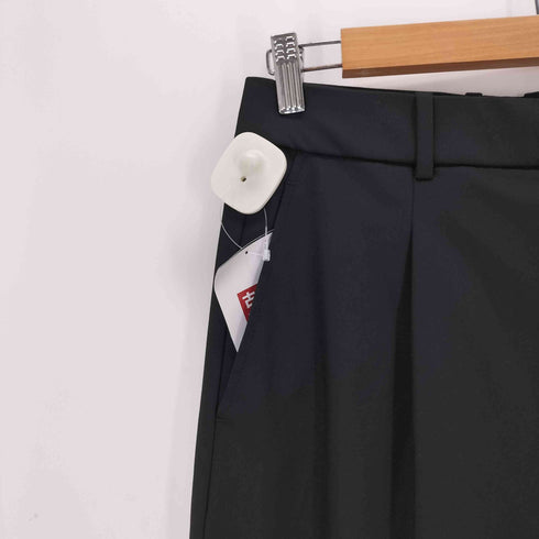ユニクロ UNIQLO タックワイドパンツ レディース JPN:L