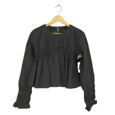 レイビームス Ray BEAMS RAY BEAMS タフタシャーリング ブラウス レディース