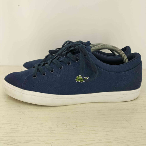 ラコステ LACOSTE キャンバス ローカットスニーカー メンズ US:10