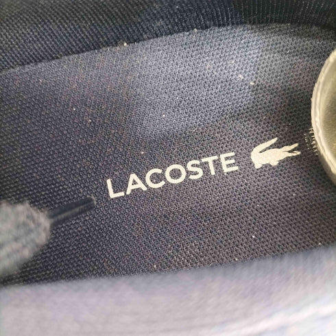 ラコステ LACOSTE キャンバス ローカットスニーカー メンズ US:10