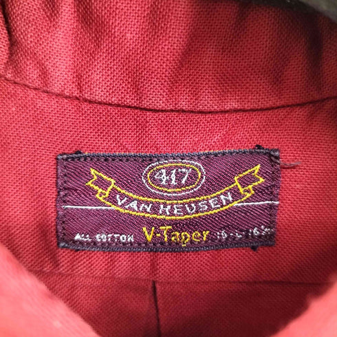 ヴァンヒューゼン VAN HEUSEN V-Taper L/S BDシャツ メンズ 16 1/2