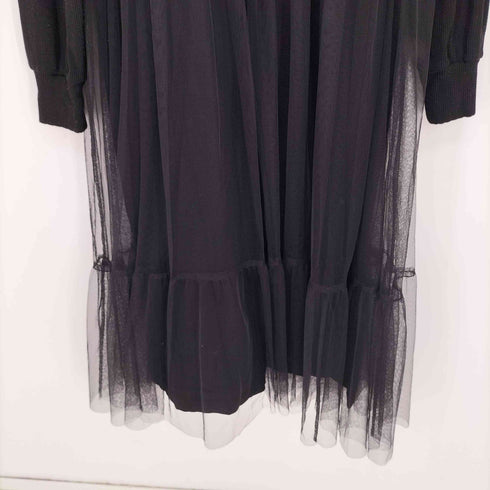 キャンディストリッパー Candy Stripper 20aw TULLE SHIRRING ドレス レディース 2