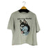 gray プリントクルーネックTシャツ レディース JPN:XL