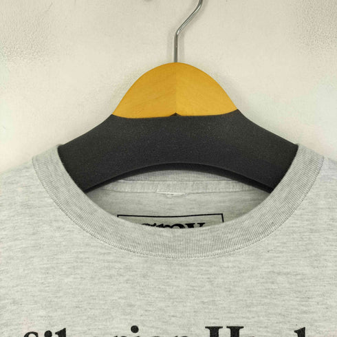 gray プリントクルーネックTシャツ レディース JPN:XL