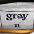 gray プリントクルーネックTシャツ レディース JPN:XL