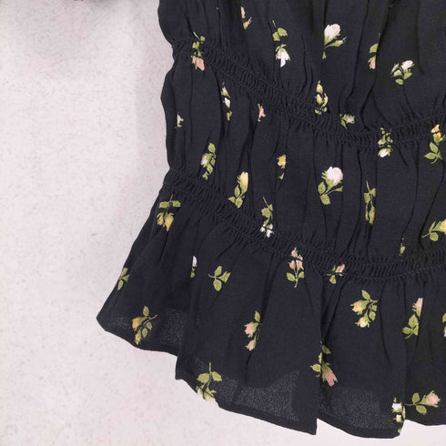リフォーメーション REFORMATION フラワー柄ショートブラウス レディース JPN:S
