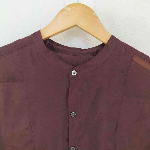 スピックアンドスパン Spick and Span シースルードレスシャツ レディース FREE