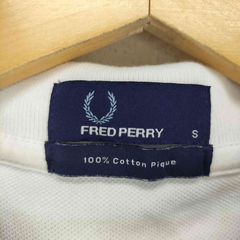 フレッドペリー FRED PERRY 鹿の子 ロゴ刺繍ボーダーS/S ポロシャツ メンズ JPN:S