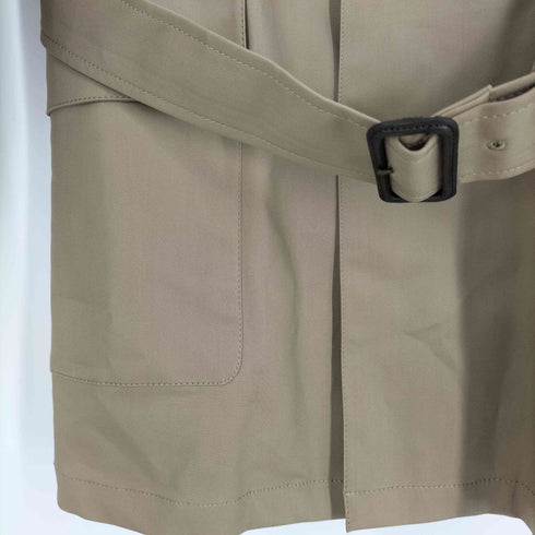 アクアスキュータム AQUASCUTUM チェックライナー付き ステンカラーコート メンズ LL