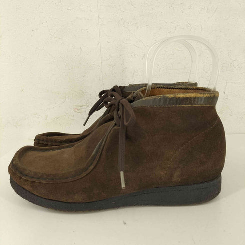 クラークス Clarks Wallabees MADE IN REPUBLIC OF IRELAND クレープソール スウェードチャッカブーツ レディース US:6.5