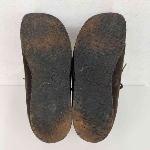 クラークス Clarks Wallabees MADE IN REPUBLIC OF IRELAND クレープソール スウェードチャッカブーツ レディース US:6.5
