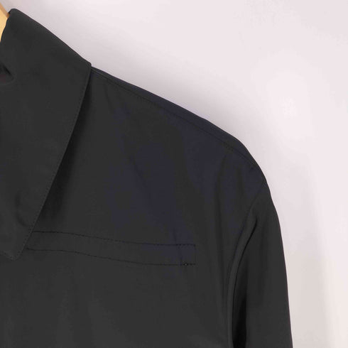 アクアスキュータム AQUASCUTUM 裏地チェック 比翼 ジップアップ スウィングトップ メンズ import:M