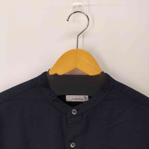 ナナミカ nanamica Band Collar Panama Shirt バンドカラーパナマシャツ メンズ JPN:L