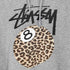 ステューシー Stussy レオパード 8ボール プルオーバーパーカー レディース import:L