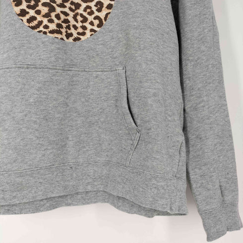 ステューシー Stussy レオパード 8ボール プルオーバーパーカー レディース import:L