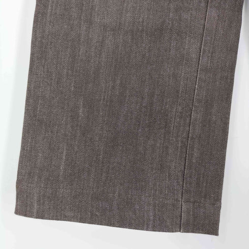 エスマックスマーラ S Max Mara イタリア製 ストレートワイドデニムパンツ レディース JPN:42