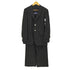 ポールスミスコレクション Paul Smith COLLECTION ストライプ 背抜き 2B リネン100 テーラードジャケット ボタンフライ ワイド スラックス セットアップ メンズ JPN:L