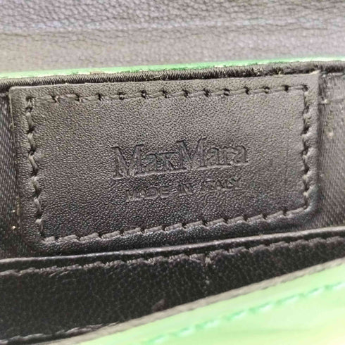 マックスマーラ MAX MARA イタリア製 エナメル フラップ アクセサリー ポーチ レディース