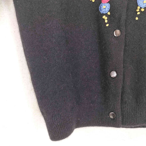 MADE IN TOKYO 刺繍カーディガン レディース