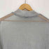 ザラ ZARA METALLIC MESH OVERSIZED TOP レディース import:M