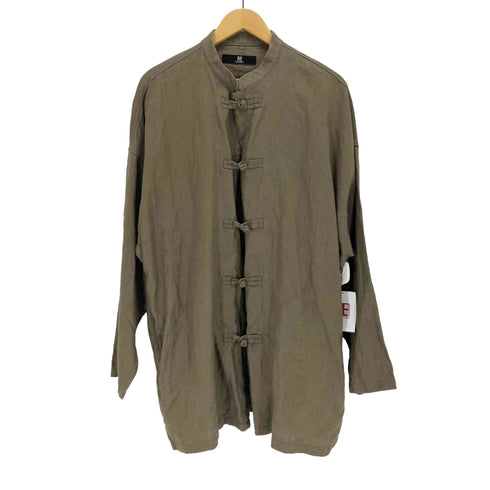 カンビオ CAMBIO Linen Long Length Loose China Shirts シャツ メンズ JPN:L