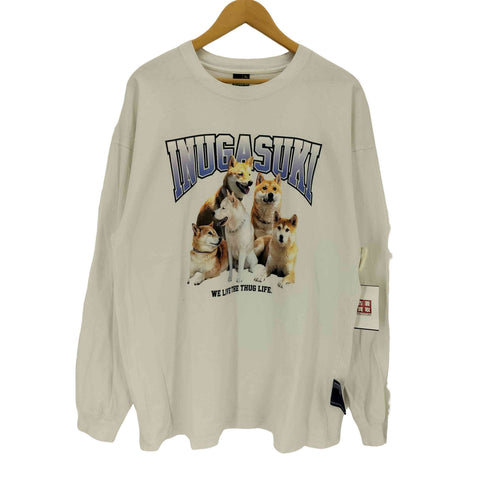 sqnc inugasuki プリントカットソー メンズ JPN:XL