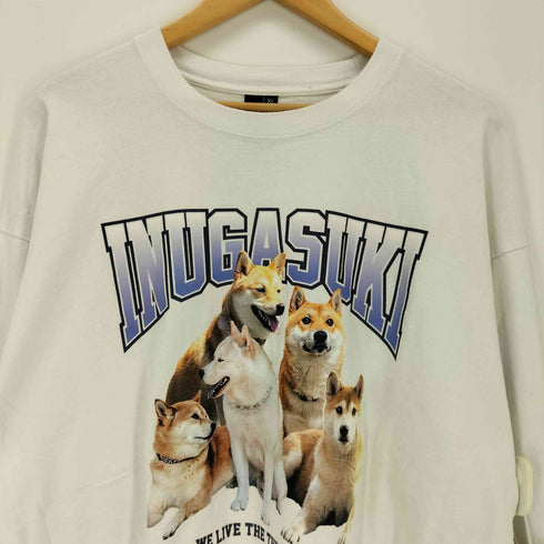 sqnc inugasuki プリントカットソー メンズ JPN:XL