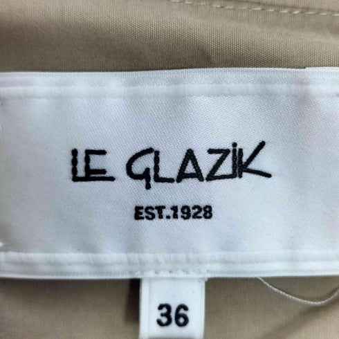 ルグラジック le glazik バンドカラースキッパープルオーバーシャツ レディース JPN:36