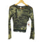 ジェイディッドロンドン JADED LONDON Primavere Mesh Long Sleeve Top レイヤード セカンドスキン レディース UK:10