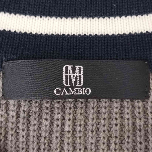 カンビオ CAMBIO チルデンルーズニットベスト メンズ JPN:M