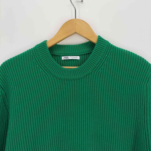 ザラ ZARA テクスチャーセーター メンズ import:M