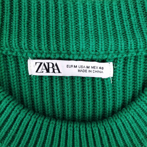 ザラ ZARA テクスチャーセーター メンズ import:M