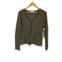 ザラ ZARA ROLLED EDGE KNIT CARDIGAN レディース import:M
