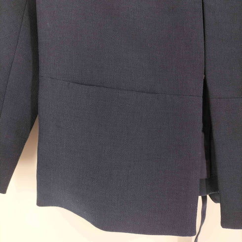 ティアラ Tiara 麻調ノーカラージャケット レディース JPN:2