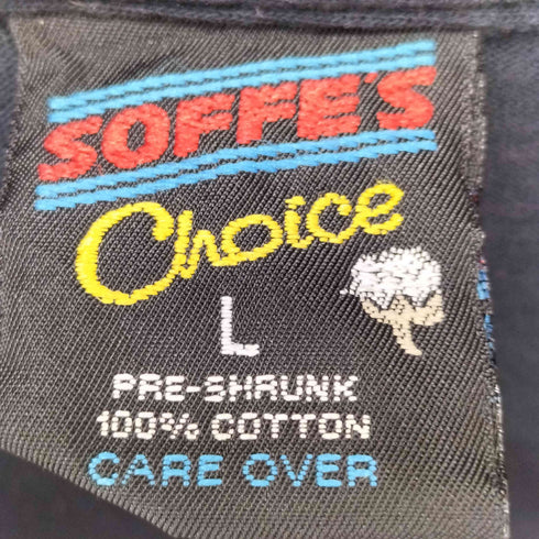 sof fes 90S シングルステッチ Texas クルーネックTシャツ メンズ JPN:L