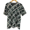 イッセイミヤケメン ISSEY MIYAKE MEN 12AW グラデーション 総柄 プリーツ クルーネック Tシャツ メンズ JPN:2
