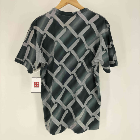 イッセイミヤケメン ISSEY MIYAKE MEN 12AW グラデーション 総柄 プリーツ クルーネック Tシャツ メンズ JPN:2
