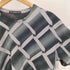 イッセイミヤケメン ISSEY MIYAKE MEN 12AW グラデーション 総柄 プリーツ クルーネック Tシャツ メンズ JPN:2