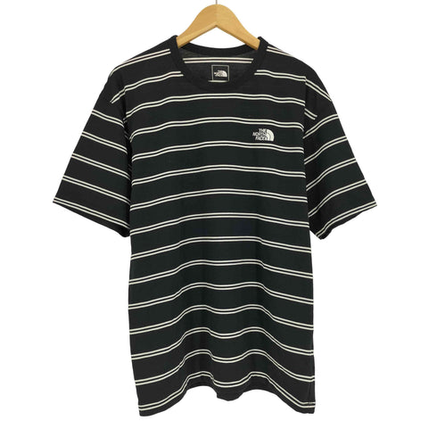 ザノースフェイス THE NORTH FACE S/S Free Run Border Crew ショートスリーブフリーランボーダークルー Tシャツ メンズ import:XL