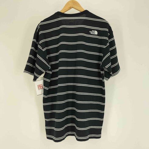 ザノースフェイス THE NORTH FACE S/S Free Run Border Crew ショートスリーブフリーランボーダークルー Tシャツ メンズ import:XL