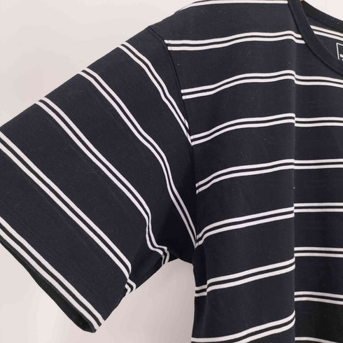 ザノースフェイス THE NORTH FACE S/S Free Run Border Crew ショートスリーブフリーランボーダークルー Tシャツ メンズ import:XL