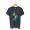 キャラクタープリント クルーネックTシャツ メンズ import:M