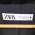 ザラ ZARA CRUSHED VELVET COAT レディース import:XL