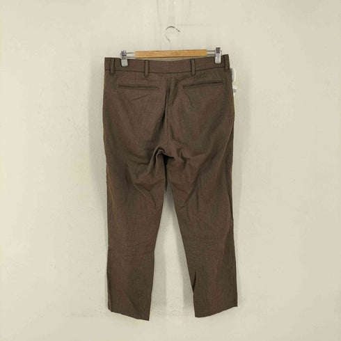 マッキントッシュ ロンドン Mackintosh LONDON コットンリネンノータックパンツ メンズ ウエスト82cm