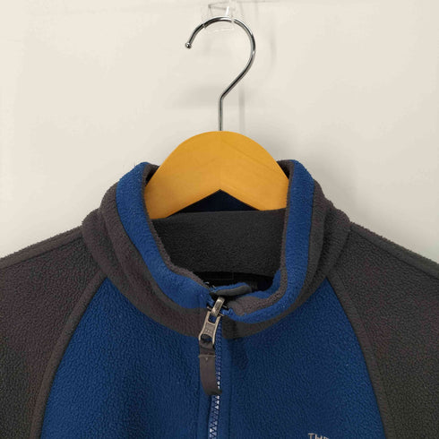 ザノースフェイス THE NORTH FACE ロゴ刺繍バイカラーフリースジャケット BOYSサイズ レディース JPN:L