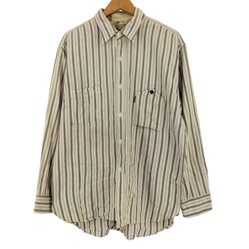 ドライボーンズ Dry Bones ストライプシャツ メンズ JPN:L